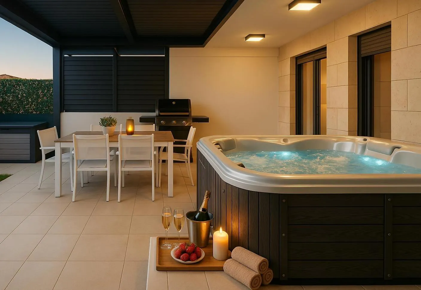 Luxury Apartment Mona With Garden & Jacuzzi In Zadar, Borik 0*, Задар